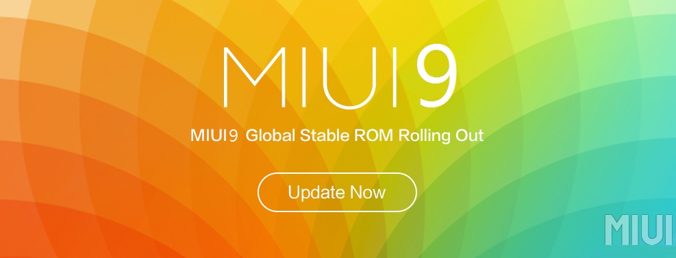 Скачать глобальную сборку MIUI 9 для первых смартфонов Xiaomi Mi6 Redmi Note 4X